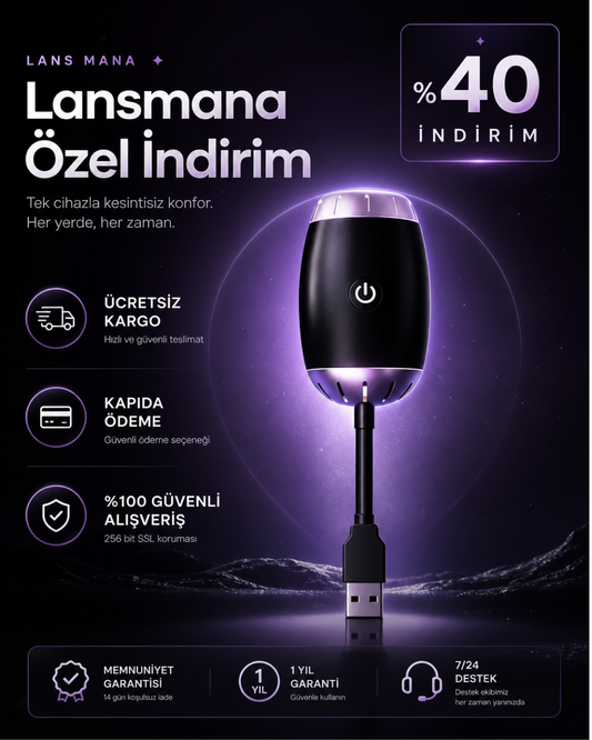GalaksiProjektör | USB Yıldız Gökyüzü Projektörü