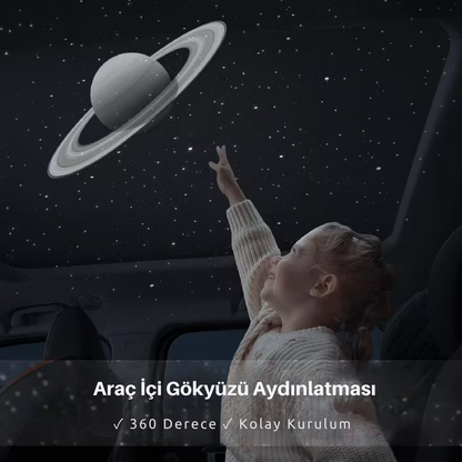 GalaksiProjektör | USB Yıldız Gökyüzü Projektörü